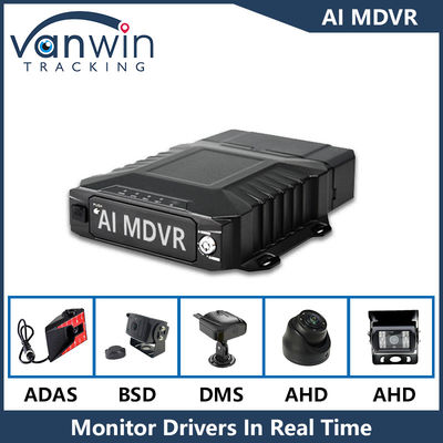 AHD 1080P 8CH 4G GPS Mobilny DVR Z Wbudowanym Algorytmem ADAS DSM BSD Napędzany AI