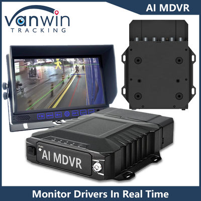 AHD 1080P 8CH 4G GPS Mobilny DVR Z Wbudowanym Algorytmem ADAS DSM BSD Napędzany AI