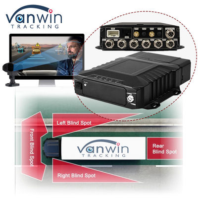 AHD 1080P 8CH 4G GPS Mobilny DVR Z Wbudowanym Algorytmem ADAS DSM BSD Napędzany AI
