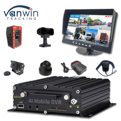 ADAS DMS BSD AI Vehicle Fleet Cam Samochód z 8CH Wi-Fi GPS 4G Live View Mobilny DVR dla samochodu