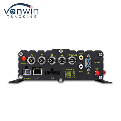 ADAS DMS BSD AI Vehicle Fleet Cam Samochód z 8CH Wi-Fi GPS 4G Live View Mobilny DVR dla samochodu