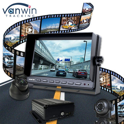 9 cali AHD 1080P MDVR Monitor 8-kanałowy Full HD Split Display Monitor dla pojazdów