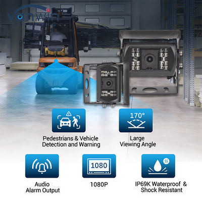 IP69 AHD 170° Kamera szerokokątna samochodowa Kamera CCTV dla rozwiązań mobilnych