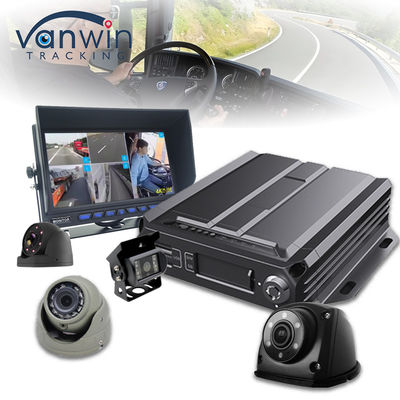 H.264 4CH HD 1080P Mobilny DVR 4G GPS WIFI Karta SD MINI MDVR Do monitorowania wideo samochodów