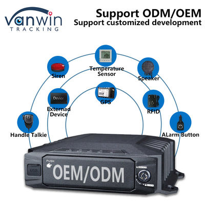 8CH 1080P AHD HDD Mobilny DVR z 4G GPS MDVR Recorder Truck Security Monitor Alarm System
