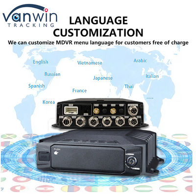 8CH 1080P AHD HDD Mobilny DVR z 4G GPS MDVR Recorder Truck Security Monitor Alarm System