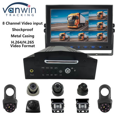 OEM 8CH HD 1080P HDD DVR mobilny z 4G GPS WIFI MDVR dla systemu zarządzania flotą