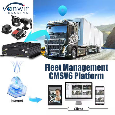 8CH AI ADAS DMS BSD Mobilny DVR HDD MDVR 2TB Wsparcie Platformy Śledzenia Pojazdu Pojazd DVR