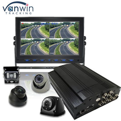 4CH 4G HDD Mobilny DVR GPS Wi-Fi Live Video Samochód CCTV DVR Samochód Cmsv6 System
