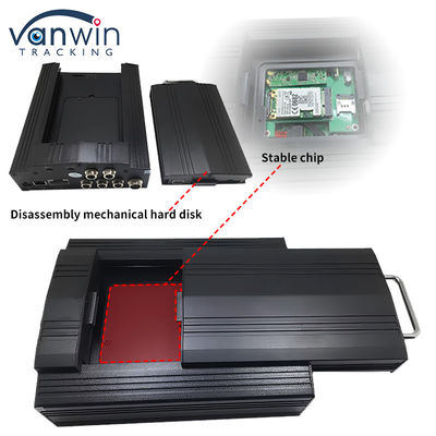 4CH 4G HDD Mobilny DVR GPS Wi-Fi Live Video Samochód CCTV DVR Samochód Cmsv6 System