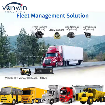 4CH Dual SD Card Mobile DVR Mini Size Car Black Box w pojeździe CCTV 4G GPS MDVR