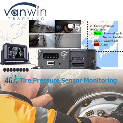 4CH 8CH SD Mdvr Monitoring ciśnienia w oponach Monitoring paliwa