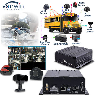 8CH AI Mobile DVR z funkcją ADAS DMS BSD MDVR Advanced Vehicle Security Solution