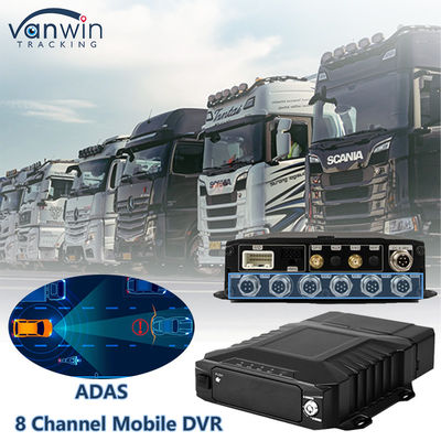 8CH 1080P Ai HDD Mobilny DVR Monitoring i śledzenie w czasie rzeczywistym 4G Ai Adas DMS MDVR System CCTV