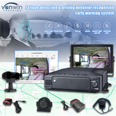 8CH 1080P HDD AI Mobilne systemy bezpieczeństwa DVR z 4G GPS WIFI ADAS DSM BSD