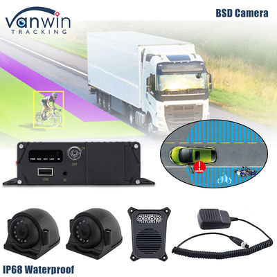 1080P AHD IP69K BSD AI Camera Blind Spot Detection System Aid z alarmem dźwiękowym i świetlnym