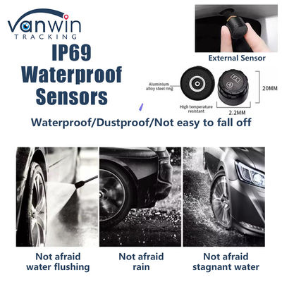 Wsparcie 4G GPS Mobilny DVR 4 / 8 / 10 Ciśnienie opon w czasie rzeczywistym Monitoring Inteligentny system