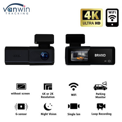 4K Mini Dashcam Full HD 1080P Car DVR IPS Dash Cam HD Night Vision Dash Cam Gadget Samochód