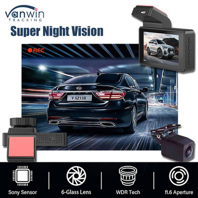 2K 1080P Dual Dash Cam WiFi APP Control Night Vision Parking Monitor G-Sensor dla samochodu