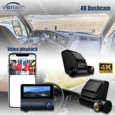 4G Dual Lens Dash Cam z żywym GPS 4K Front And Video Recorder