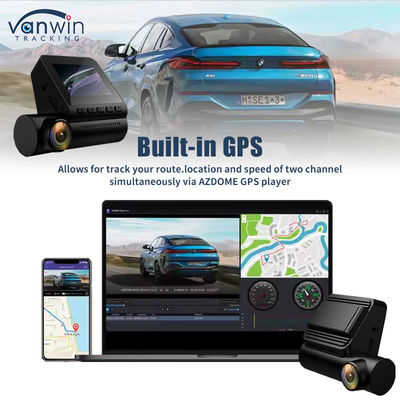 4G Dual Lens Dash Cam z żywym GPS 4K Front And Video Recorder