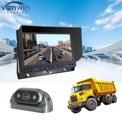 Monitor AHD 4 kanał 7 cali Full HD1080P MDVR Split Display Monitor samochodowy dla pojazdu