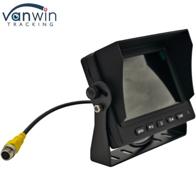 Wysokiej rozdzielczości Mini Monitor samochodowy 5 "W samochodzie Samodzielny wyświetlacz dla taksówki