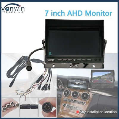 AHD 1080P MDVR Monitor 7 Inch Split Display Monitor Karta SD Kamera z tyłu zestaw odwrotny do samochodu kempingowego