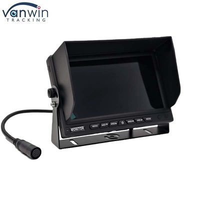 AHD 1080P MDVR Monitor 7 Inch Split Display Monitor Karta SD Kamera z tyłu zestaw odwrotny do samochodu kempingowego