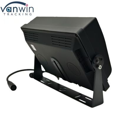 Czarny wysokiej rozdzielczości 4-kanałowy monitor samochodowy 7 "9" 10 " Rozmiar opcjonalny dla różnych pojazdów System PAL / NTSC