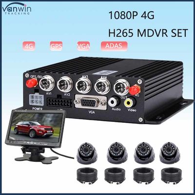 4CH MDVR ADAS z GPS 4G Wi-fi HDD Opcjonalny samochód monitorujący czas