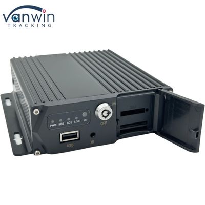 Dostosowywalny 4-kanałowy 1080P mobilny rejestrator DVR. 3G 4G GPS WiFi System monitorowania floty autobusów i ciężarówek