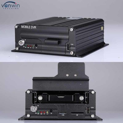Dostosowywalny 4-kanałowy 1080P mobilny rejestrator DVR. 3G 4G GPS WiFi System monitorowania floty autobusów i ciężarówek