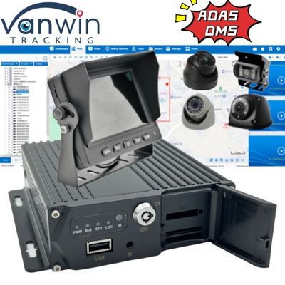 Zaawansowany system monitorowania pojazdów AI 1080P 4 Channel MDVR Driving Assist