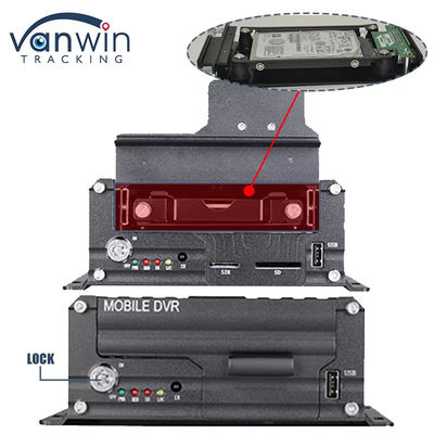 Profesjonalny 4CH HDD DVR wsparcie ADAS DMS BSD Funkcja 4G GPS Tracker pojazdu