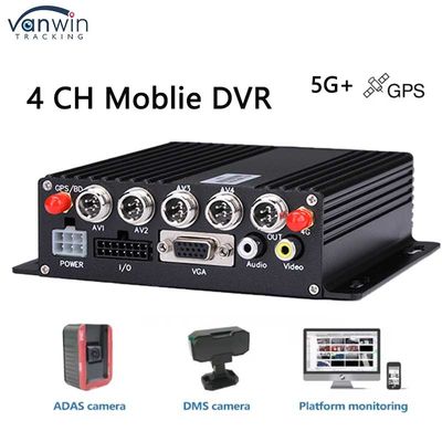 4-kanałowy DVR samochodowy z kamerą 5G GPS AHD SD Card Video Recorder dla ciężarówki