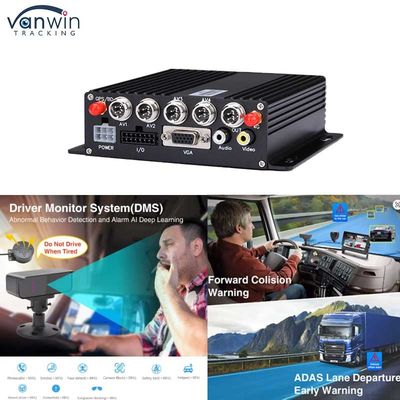 8CH SD DVR 4G GPS ADAS DMS AI MDVR 1080P H.265 Mobilny DVR Dashcam Rejestrator GPS Mobilny