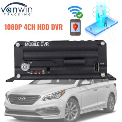 1080P 4CH HDD DVR 5G GPS Tracker System monitorowania pojazdów dla bezpieczeństwa floty