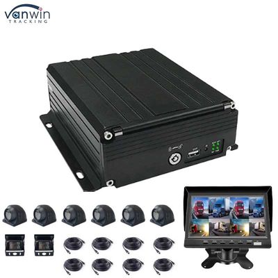 8-kanałowy rejestrator wideo AI MDVR 1080P z ADAS DMS, rejestrator wideo GPS 4G do ciężarówek i autobusów, obsługa HDD SSD OEM