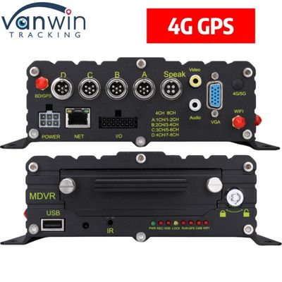 Profesjonalny system monitorowania pojazdów 4 CH HDD MNVR z 4G GPS dla każdej floty