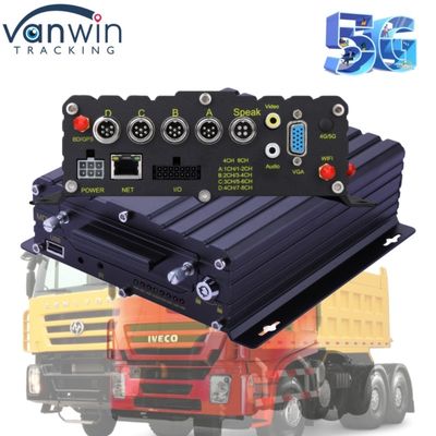 5G GPS Vehicle Tracker 8-kanałowy HDD MNVR Fleet Security Surveillance System