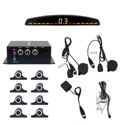Wyświetlacz LCD 12 czujników Asystent Radar Monitor Parking System dla ciężkich ciężarówek 5M