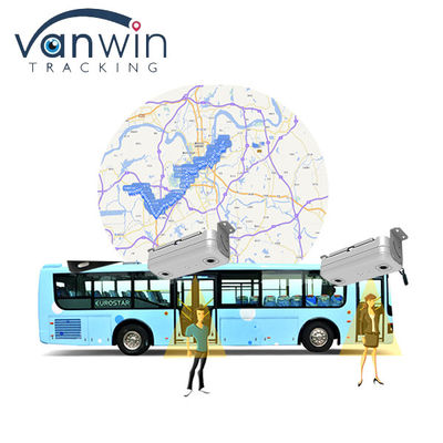 Automatyczne liczenie pasażerów dwóch autobusów i 6CH ADAS DMS HDD SD GPS 4G MDVR z systemem zdalnego monitorowania