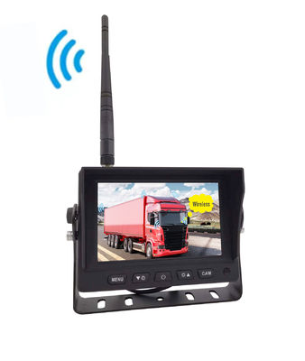 5-calowy bezprzewodowy cyfrowy DVR HD z wyświetlaczem Quad-Split do monitorowania bezpieczeństwa z powrotem ciężarówek