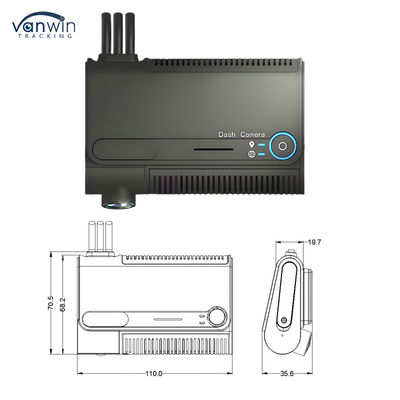 Inteligentny Wifi AHD nagrywanie wideo 4G MDVR Hybrid 4CH Kamera pojazdu IPC CMSV6 App Telekompozytor samochodowy Black Box