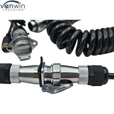 4pin wodoodporny kabel przyczepy 12V Elektroniczna kamera drutowa dla podwójnej ciężarówki, autobusu, ciągnika, kamery tylnego widoku