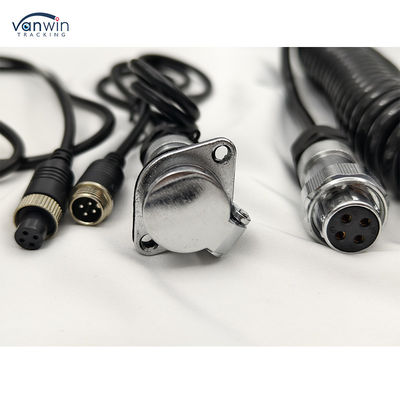 4PIN Solidny wodoodporny kabel przyczepy 12V Elektroniczny kabel kamery drutowej