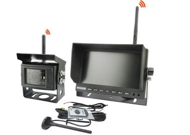Zestaw kamery cofania do samochodu ciężarowego 2.4G Bezprzewodowy 7-calowy monitor samochodowy