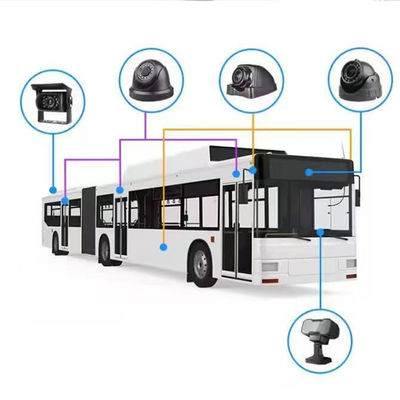 1080P 4-kanałowy mobilny rejestrator DVR z kartą SIM 4G, WiFi, GPS, systemem kamer CCTV dla pojazdów i ciężarówek