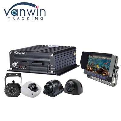Cyfrowy mobilny rejestrator wideo MNVR 6 kanałowy HDD SSD Mobile NVR z 3G 4G GPS dla statków do pompowania piasku